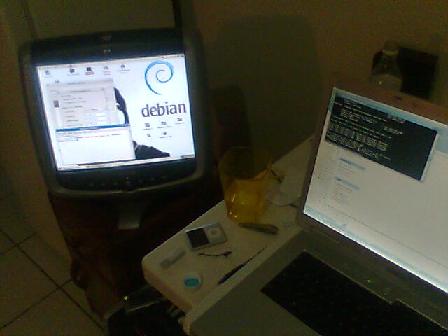 My debian box is back!