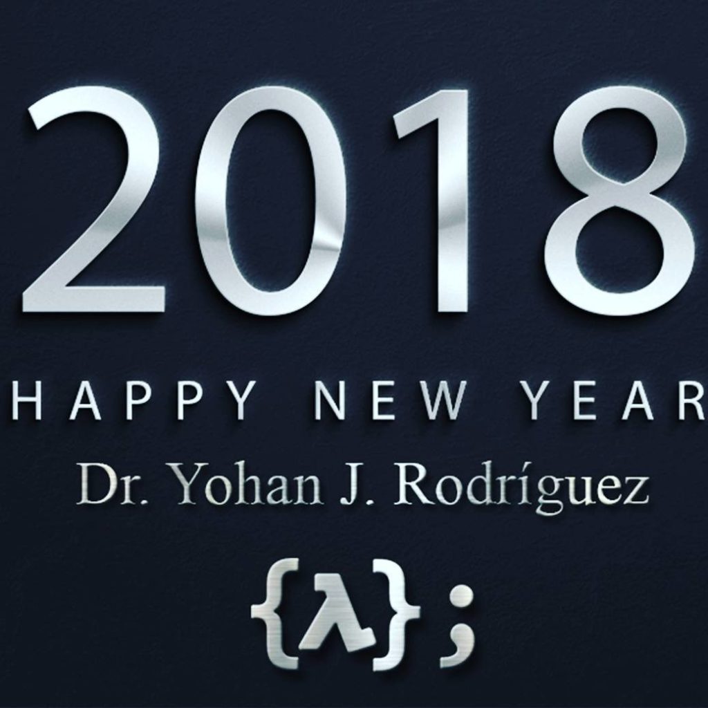 Feliz Año Nuevo 2018!